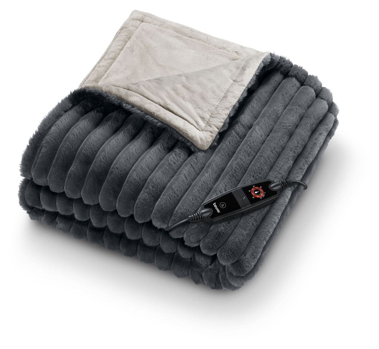 HD82 Stockholm Heizdecke (Hellblau, Dunkles Grau) 