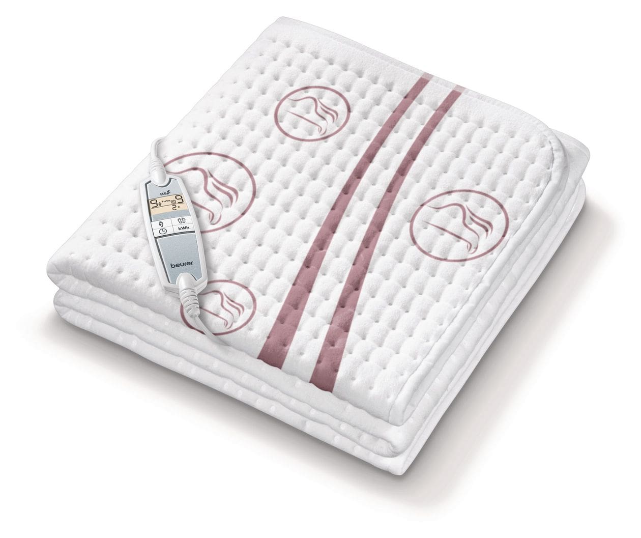 UB90 Wärmeunterbett 75 W  (Weiß, Pink) 