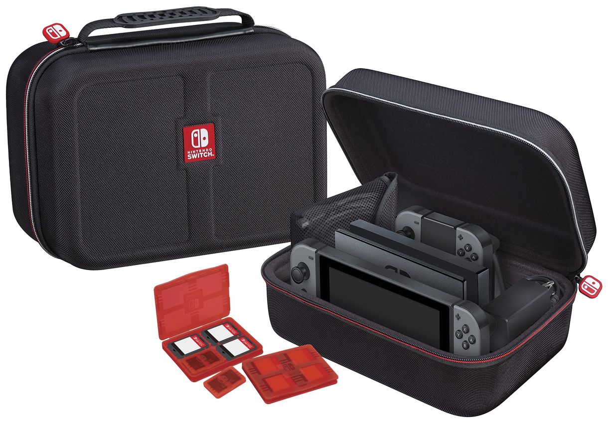 Game Traveler Deluxe Travel Case Nintendo Switch (Schwarz) 
