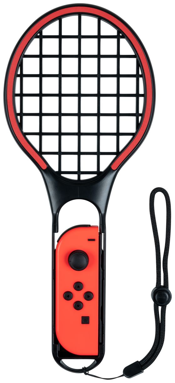 Joy-Con Tennis Rackets Kit Speziell Nintendo Switch Nintendo Switch, Nintendo Switch OLED kabellos (Schwarz, Blau, Rot) 