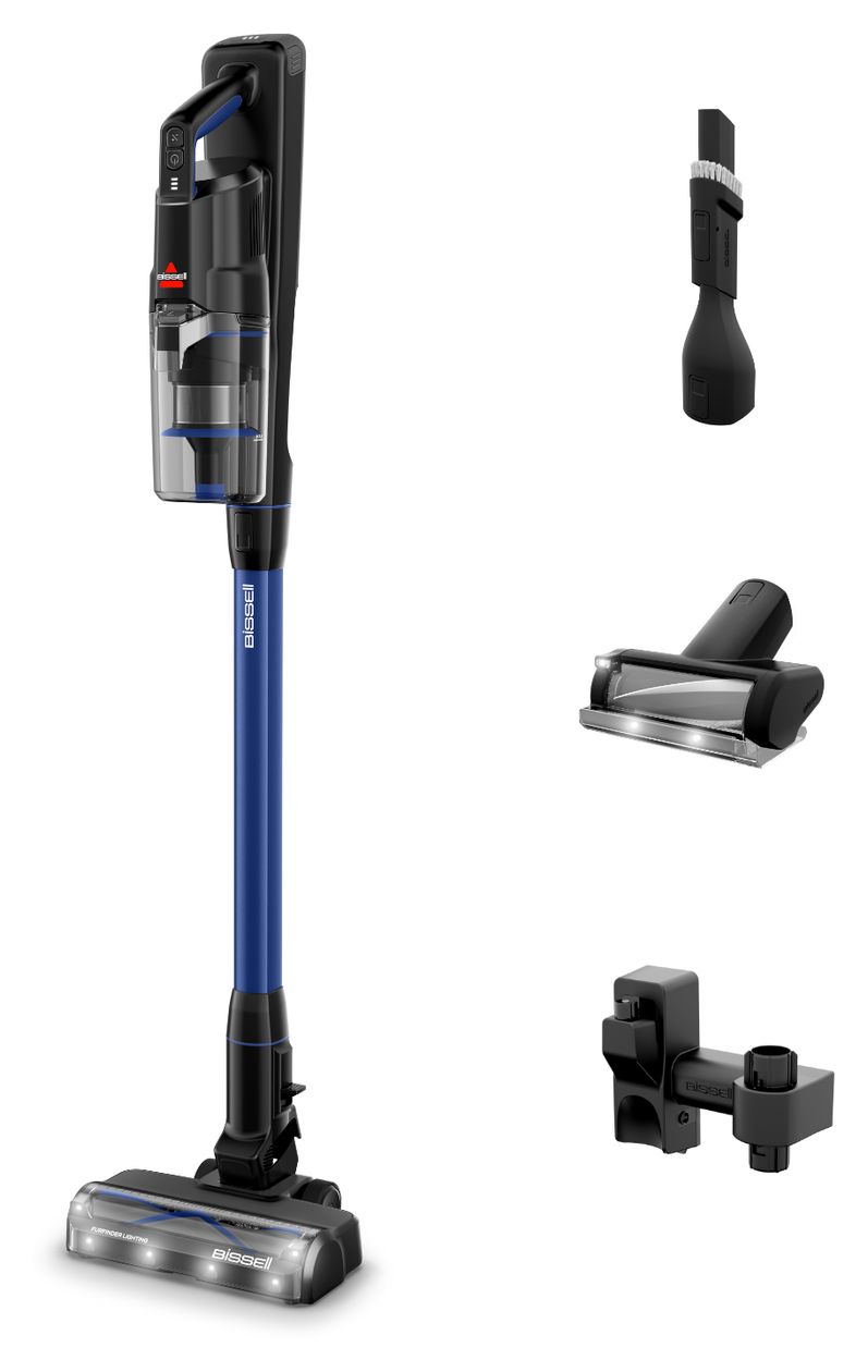 4094N PowerClean Furguard Pro Handstaubsauger Beutellos bis 50 min Laufzeit 25,2 V HEPA  (Schwarz, Blau) 