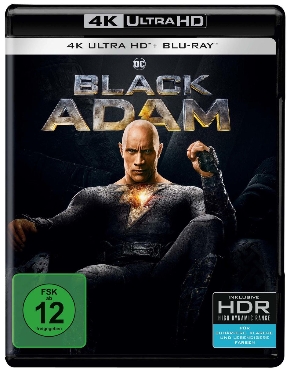 Black Adam (4K Ultra HD BLU-RAY + BLU-RAY) 