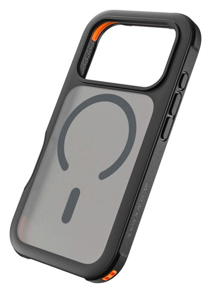 016046 Robust Hybrid Cover für iPhone 17 Pro  (Schwarz) 
