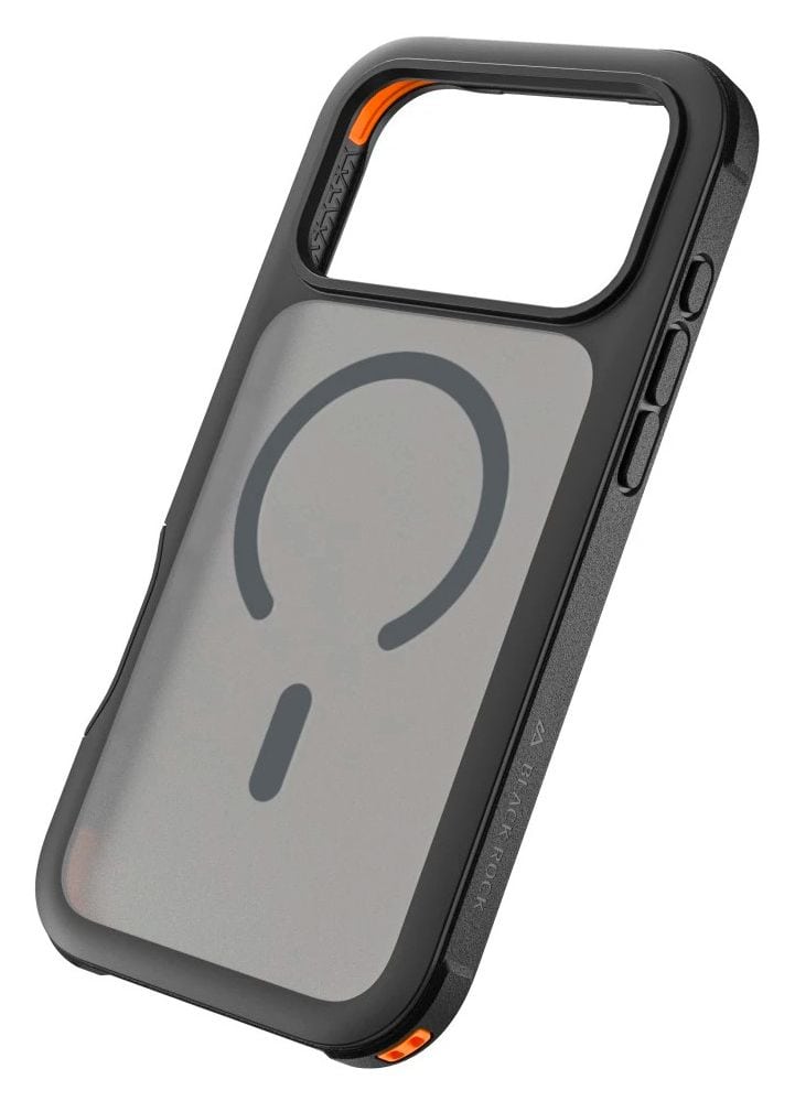 016054 Robust Hybrid Cover für iPhone 17 Pro Max  (Schwarz) 