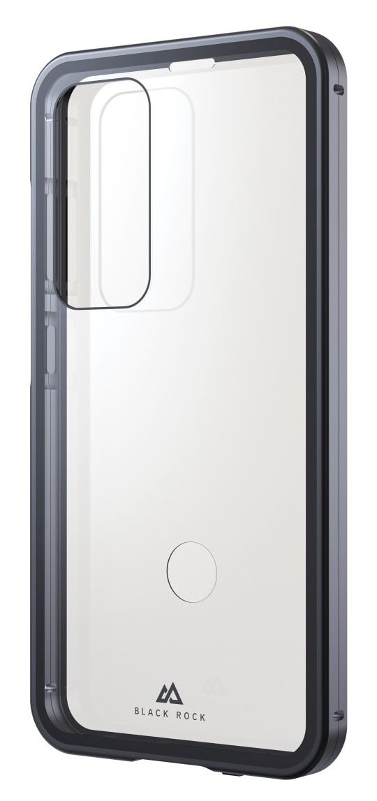 360° Glass Cover für Samsung Galaxy S25  (Schwarz) 