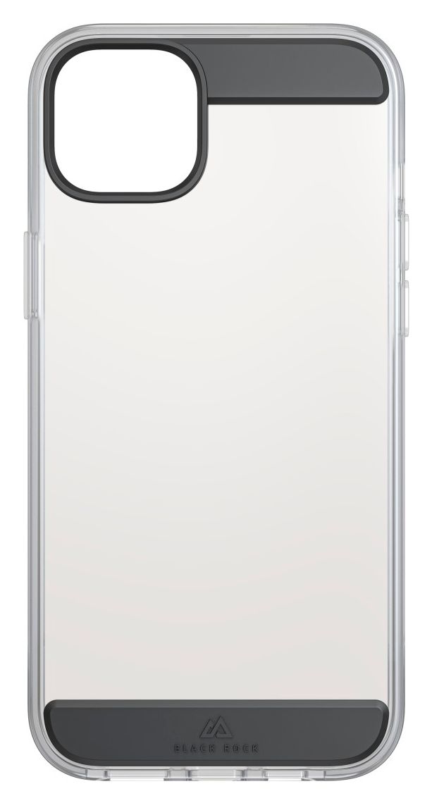 Air Robust Cover für Apple iPhone 15 Plus (Schwarz, Transparent) 