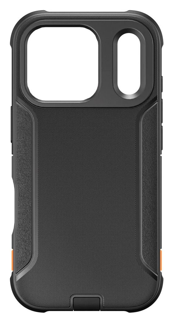 Ultra Robust Cover für Apple iPhone 17 Pro / 18 Pro  (Schwarz, Orange) 