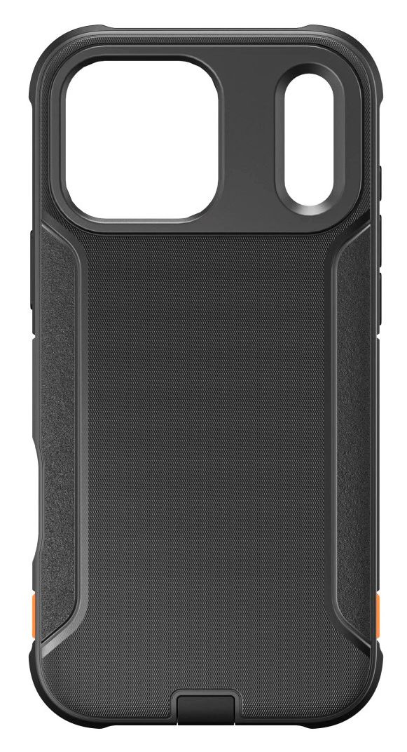 Ultra Robust Cover für Apple iPhone 17 Pro Max  / 18 Pro Max  (Schwarz, Orange) 