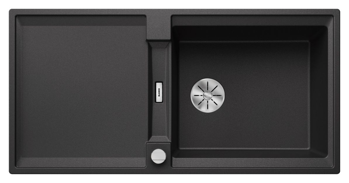 ADIRA XL 6 S Einbauspüle für 60 cm Unterschrank Silgranit 1 Becken  (Anthrazit) 