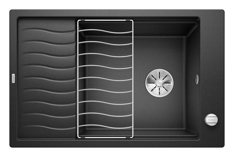 ELON XL 6 S Einbauspüle für 60 cm Unterschrank Silgranit 1 Becken  (Anthrazit) 