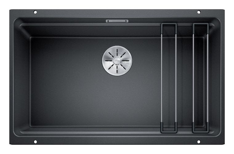 ETAGON 700-U Unterbauspüle für 80 cm Unterschrank Silgranit 1 Becken  (Anthrazit) 