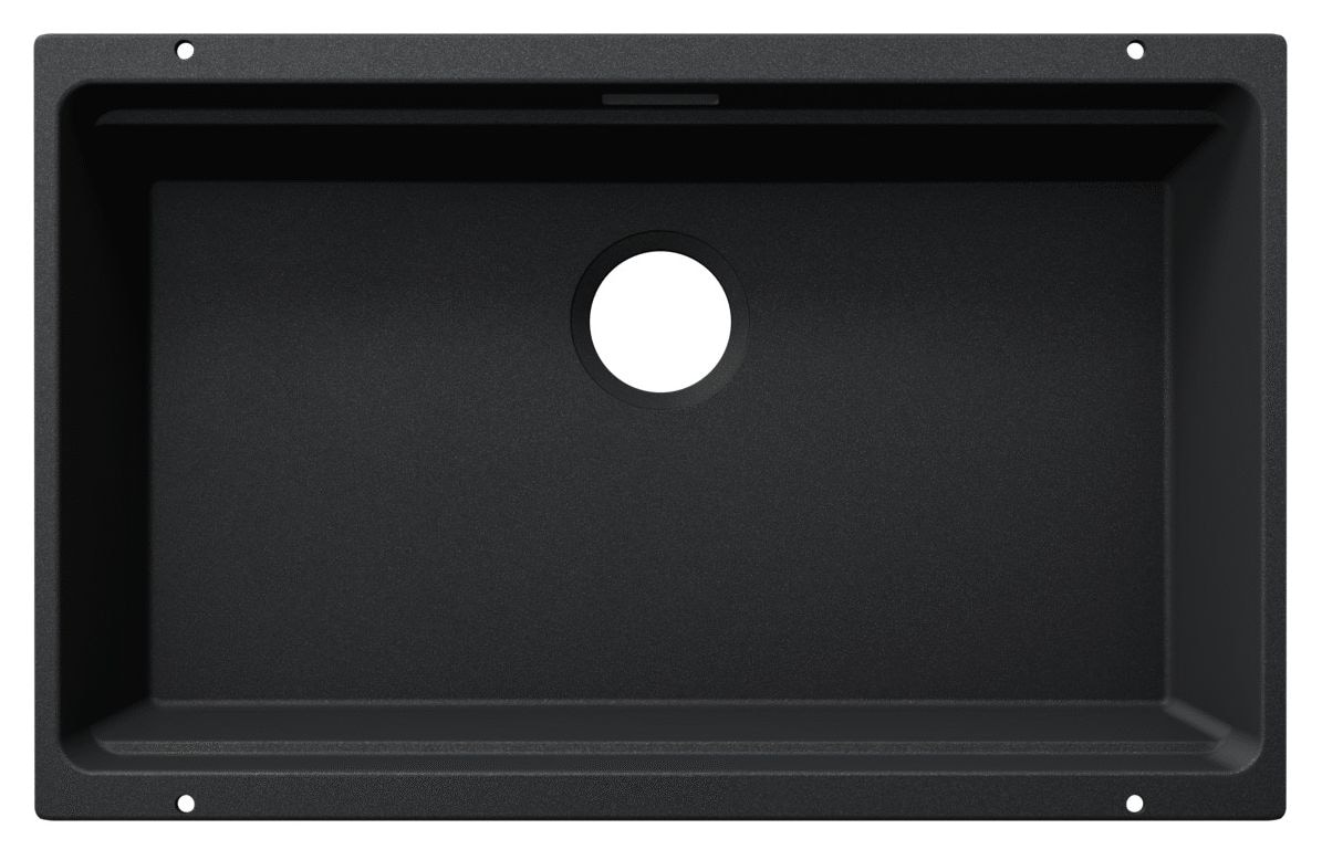 ETAGON 700-U Unterbauspüle für 80 cm Unterschrank Silgranit 1 Becken  (Anthrazit) 