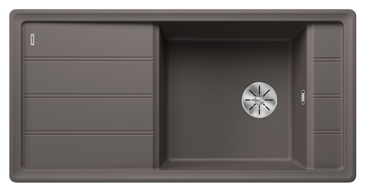 FARON XL 6 S Einbauspüle für 60 cm Unterschrank Silgranit 1 Becken  (Grau) 