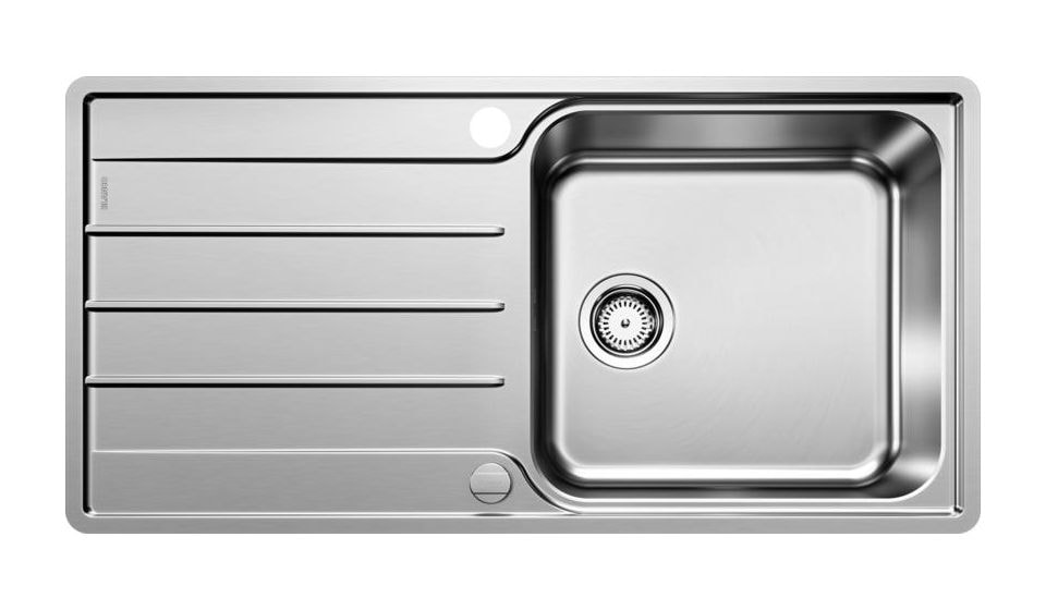 LEMIS XL 6 S-IF, Edelstahl Bürstfinish, mit Ablauffernbedienung, reversibel, 600 mm Untermaß 