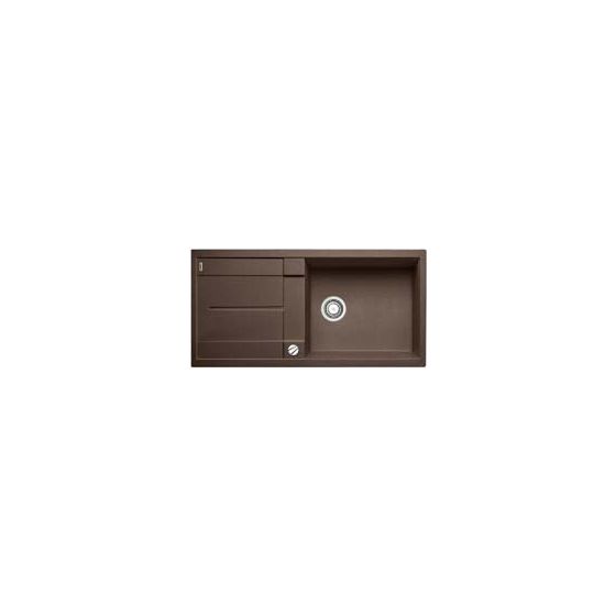METRA XL 6 S Einbauspüle für 60 cm Unterschrank Silgranit 1 Becken  (Braun) 