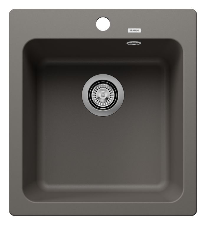 NAYA 45 Einbauspüle für 45 cm Unterschrank Silgranit 1 Becken  (Grau) 