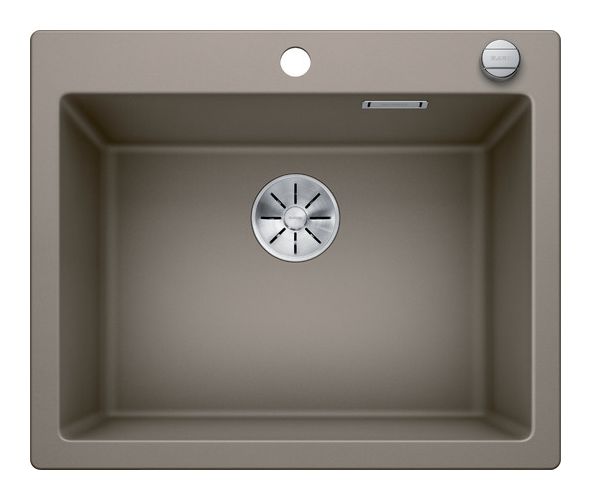 PLEON 6 Einbauspüle für 60 cm Unterschrank Silgranit 1 Becken  (Beige) 