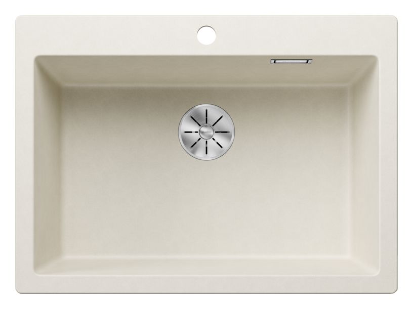 PLEON 8 Einbauspüle für 80 cm Unterschrank Silgranit 1 Becken  (Sand) 
