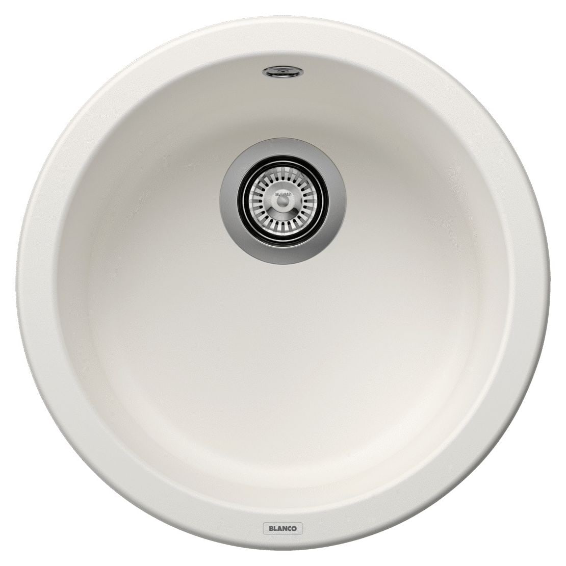 RONDO 45 Einbauspüle für 45 cm Unterschrank Silgranit 1 Becken  (Weiß) 
