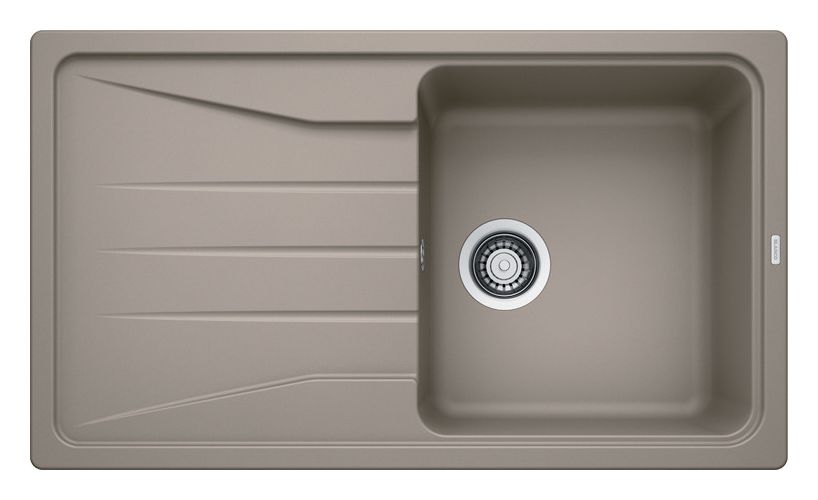 SONA 5 S Einbauspüle für 50 cm Unterschrank Silgranit 1 Becken  (Braun) 