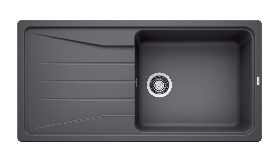 SONA XL 6 S Einbauspüle für 60 cm Unterschrank Silgranit 1 Becken  (Grau) 