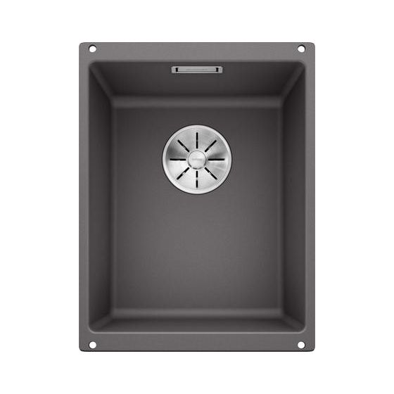 SUBLINE 320-U Unterbauspüle für 40 cm Unterschrank Silgranit  (Grau) 