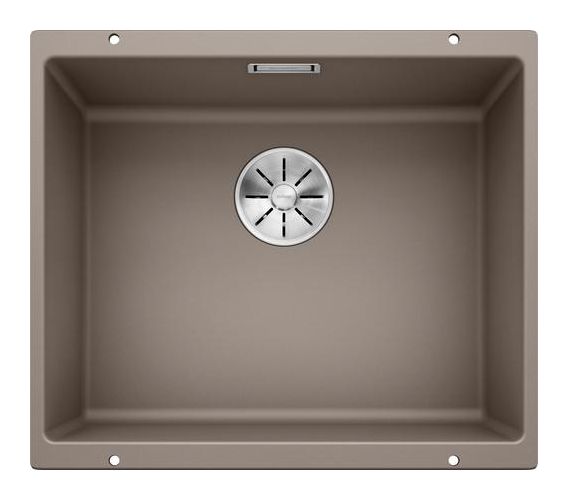 SUBLINE 500-U Unterbauspüle für 60 cm Unterschrank Silgranit  (Beige) 