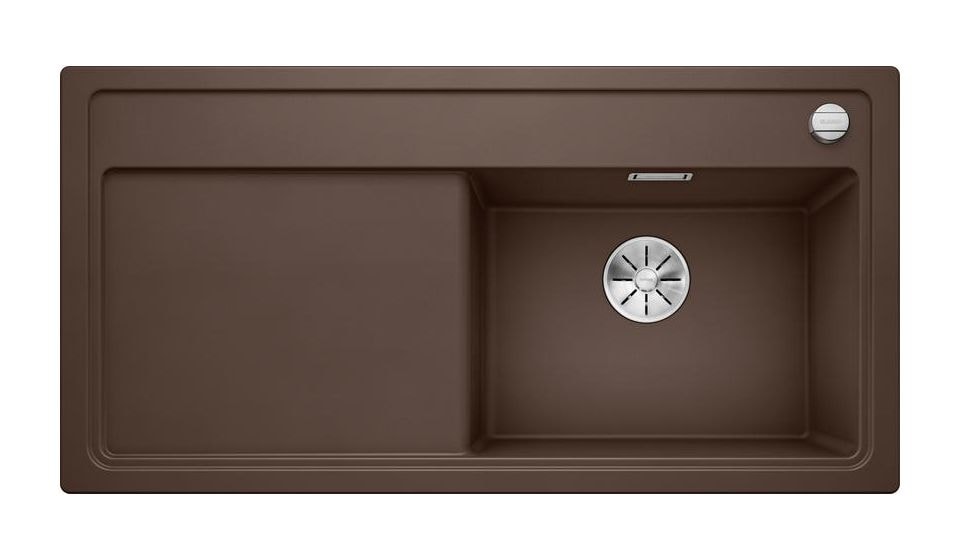 ZENAR XL 6 S Einbauspüle für 60 cm Unterschrank Silgranit 1 Becken  (Braun) 