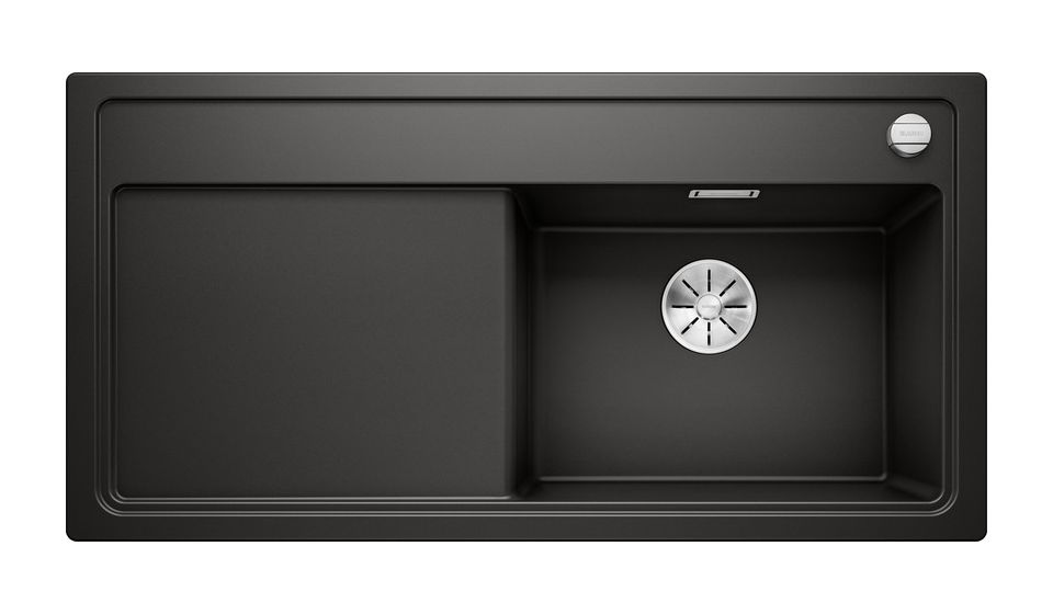 ZENAR XL 6 S Einbauspüle für 60 cm Unterschrank Silgranit 1 Becken  (Schwarz) 