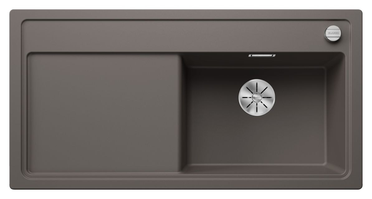 ZENAR XL 6 S Einbauspüle für 60 cm Unterschrank Silgranit 1 Becken  (Grau) 