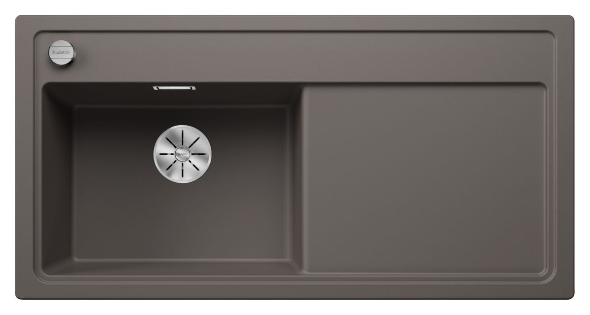 ZENAR XL 6 S Einbauspüle für 60 cm Unterschrank Silgranit 1 Becken  (Grau) 