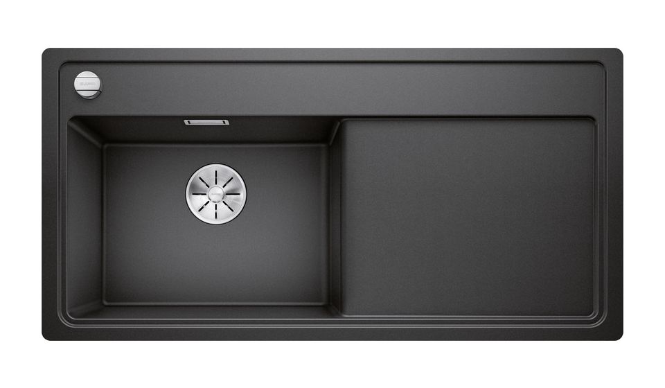 ZENAR XL 6 S-F Flächenbündige Spüle für 60 cm Unterschrank Silgranit 1 Becken  (Anthrazit) 
