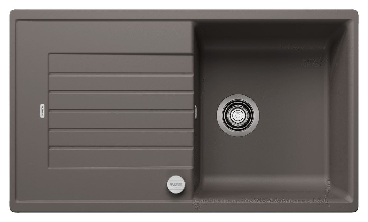 ZIA 5 S Einbauspüle für 50 cm Unterschrank Silgranit 1 Becken  (Grau) 