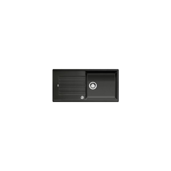 ZIA XL 6 S Einbauspüle für 60 cm Unterschrank Silgranit 1 Becken  (Silber) 