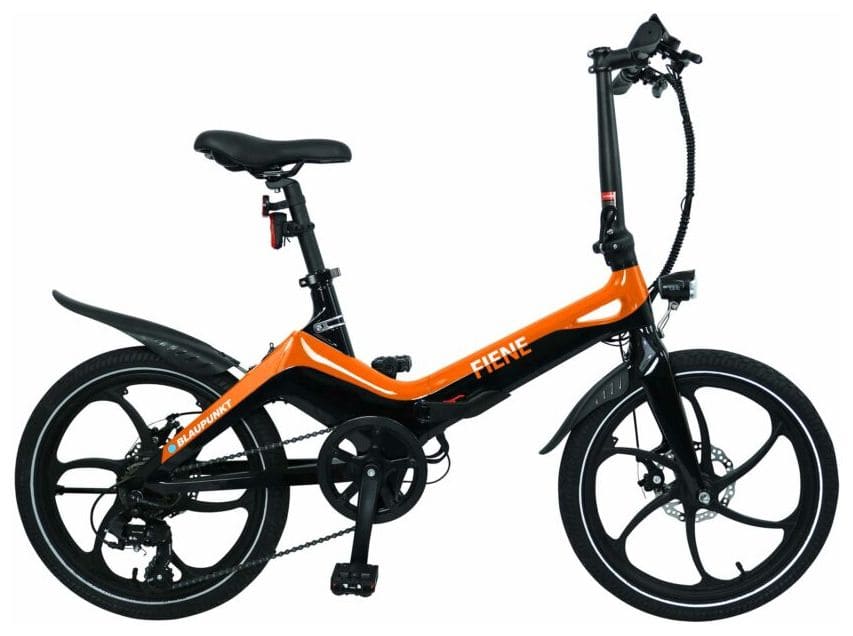 Fiene 50,8 cm (20") 250 W E-Bike 10,5 Ah (Schwarz, Orange) 