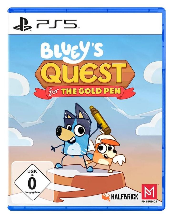 Bluey's Quests for the Gold Pen (PlayStation 5) 
