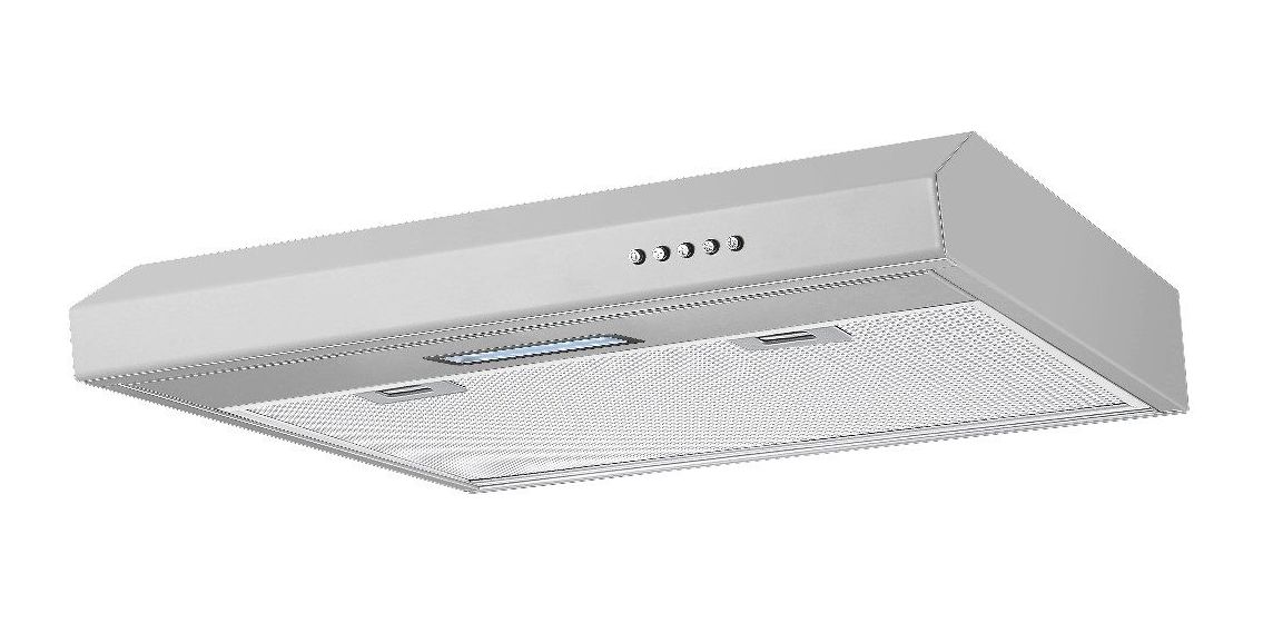 DU7613 Umluft Dunstabzugshaube/Esse Unterbau 60 cm (Edelstahl) 