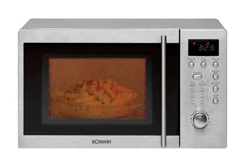 MWG2211UCB Standgeräte Solo 800 W Größe: klein 5 Stufen Grill  (Edelstahl) 