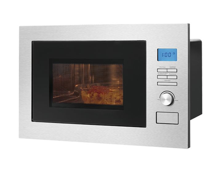 MWG3001HEB Einbau-Mikrowelle 900 W Größe: mittel 5 Stufen Grill (Edelstahl) 