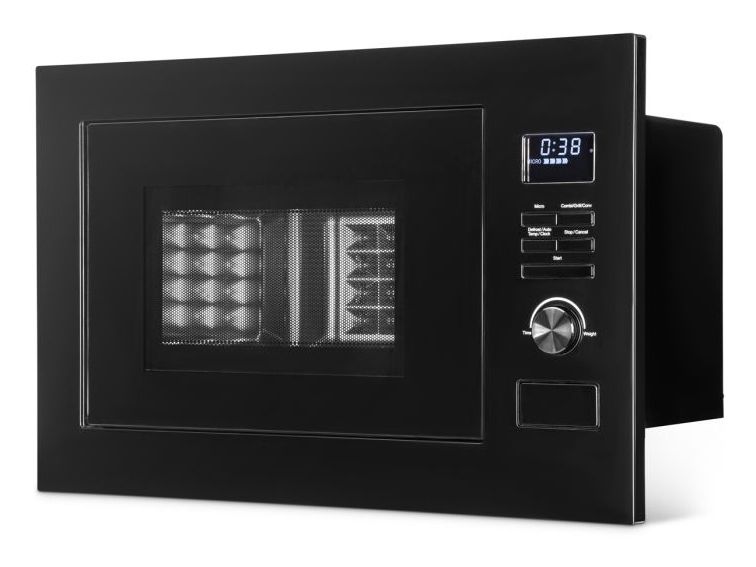 MWG3001HEB Einbau-Mikrowelle 900 W Größe: mittel 5 Stufen Grill (Schwarz) 
