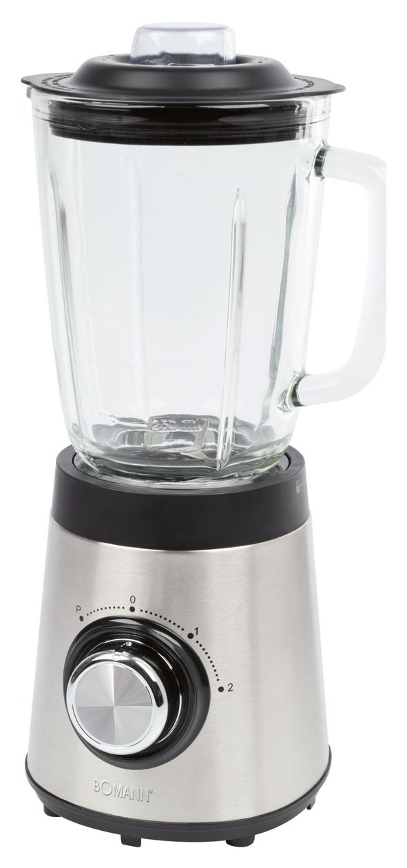 UM6084CB 1,5 l Standmixer 3 Geschwindigkeiten 700 W (Edelstahl, Transparent) 