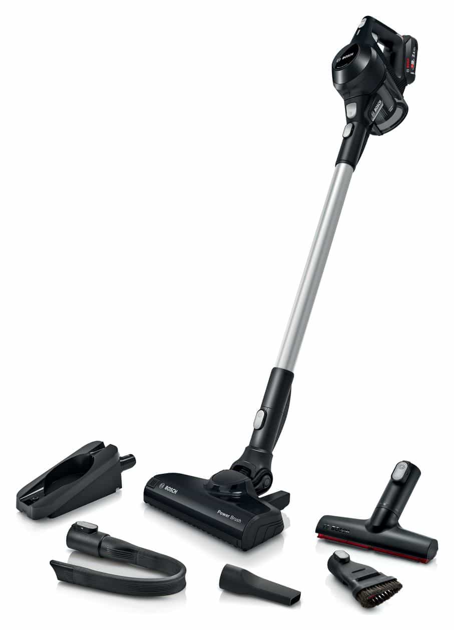 BKS611MALL Unlimited 6 Handstaubsauger Beutellos bis 30 min Laufzeit 18 V PureAir  (Schwarz) 