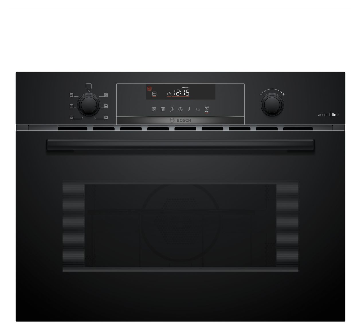 Serie 6 CMA485GB2 Einbau-Mikrowelle 900 W Dampfgaren Grill (Schwarz) 