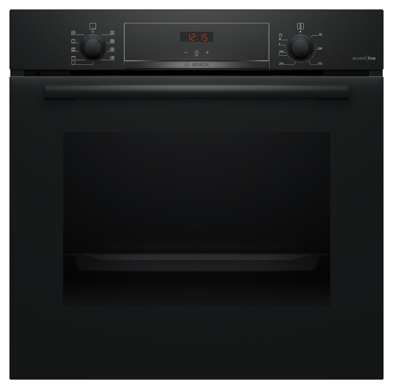 Serie 4 HBA4340B3 Einbaubackofen groß AutoClean (Schwarz) 