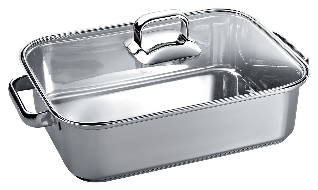 HEZ390011 Multibräter für FlexInduction Kochfelder Edelstahl 