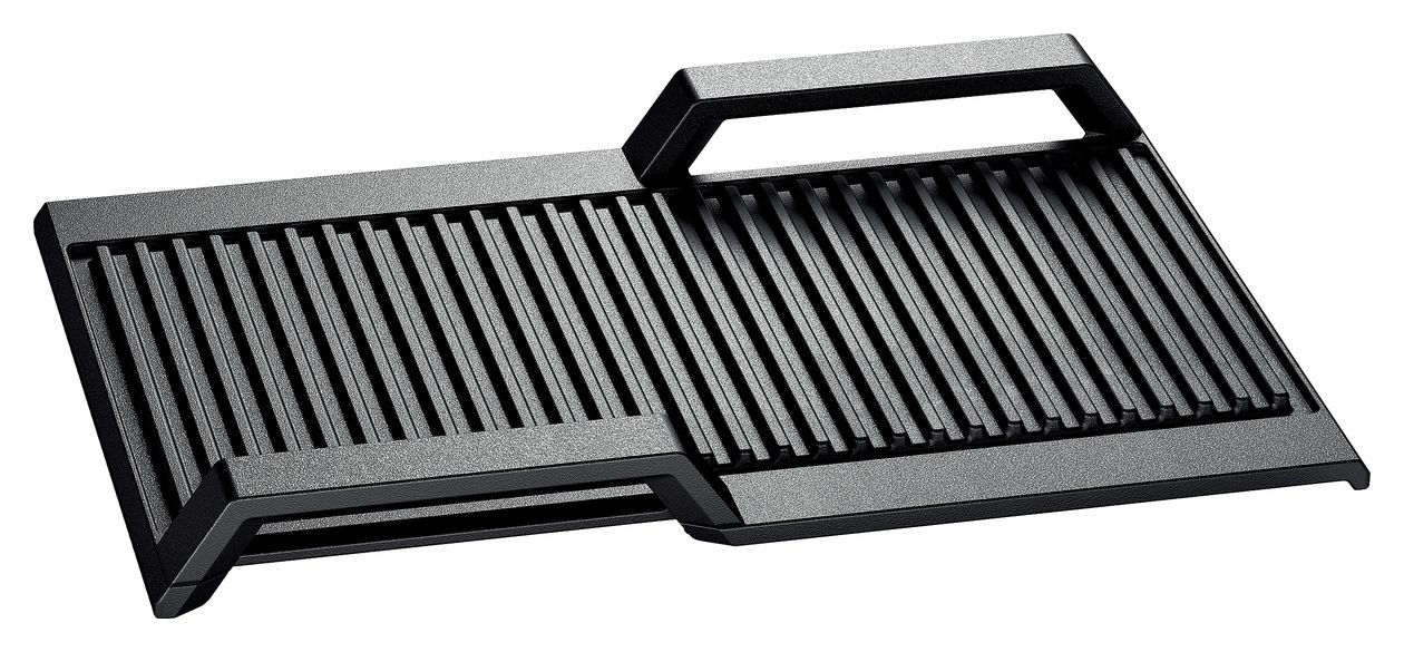 HEZ390522 Grillplatte 370 mm für FlexZonen mit Induktion 