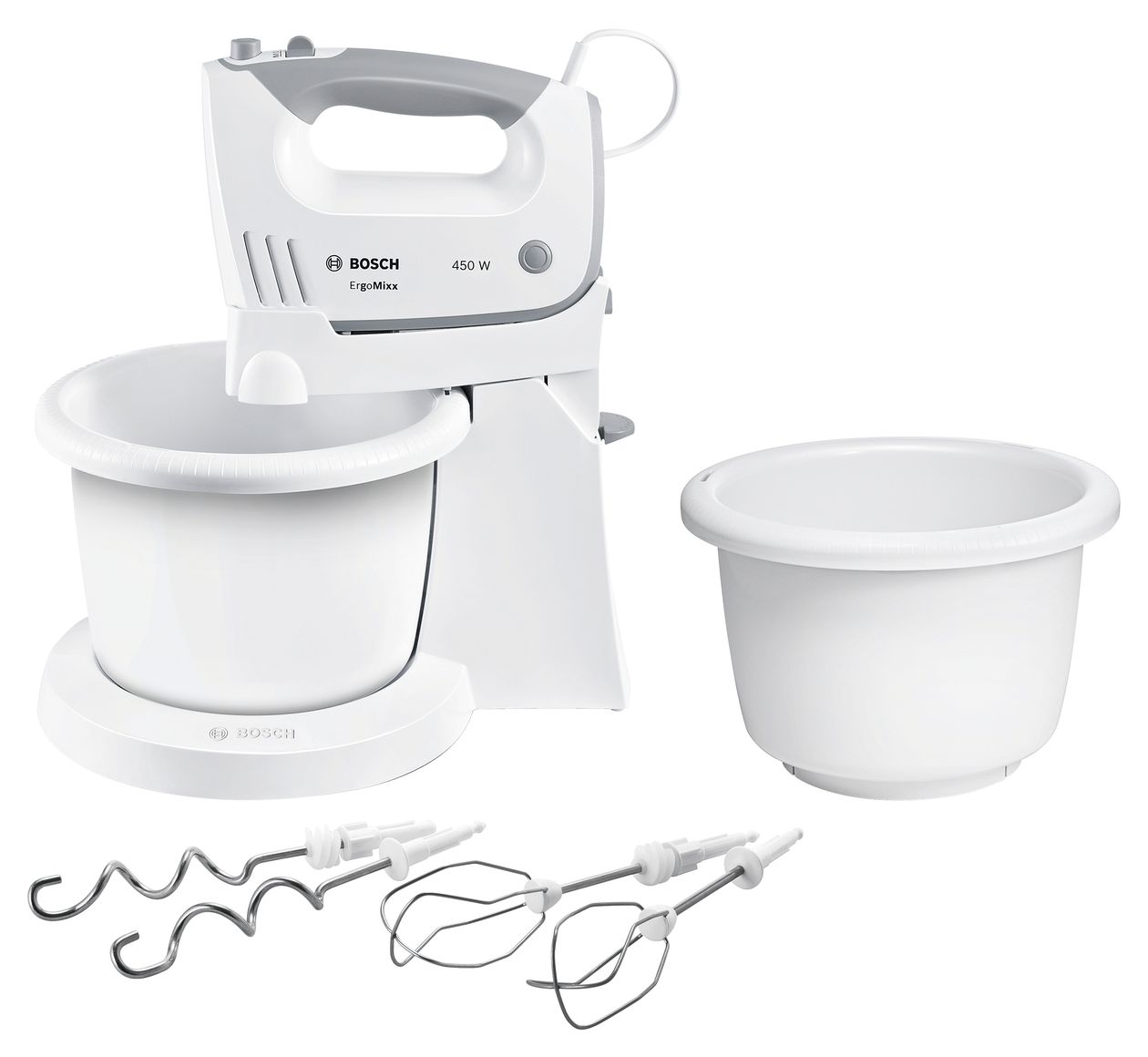 MFQ36465 ErgoMixx Standmixer 450 W 5 Stufen  (Weiß) 