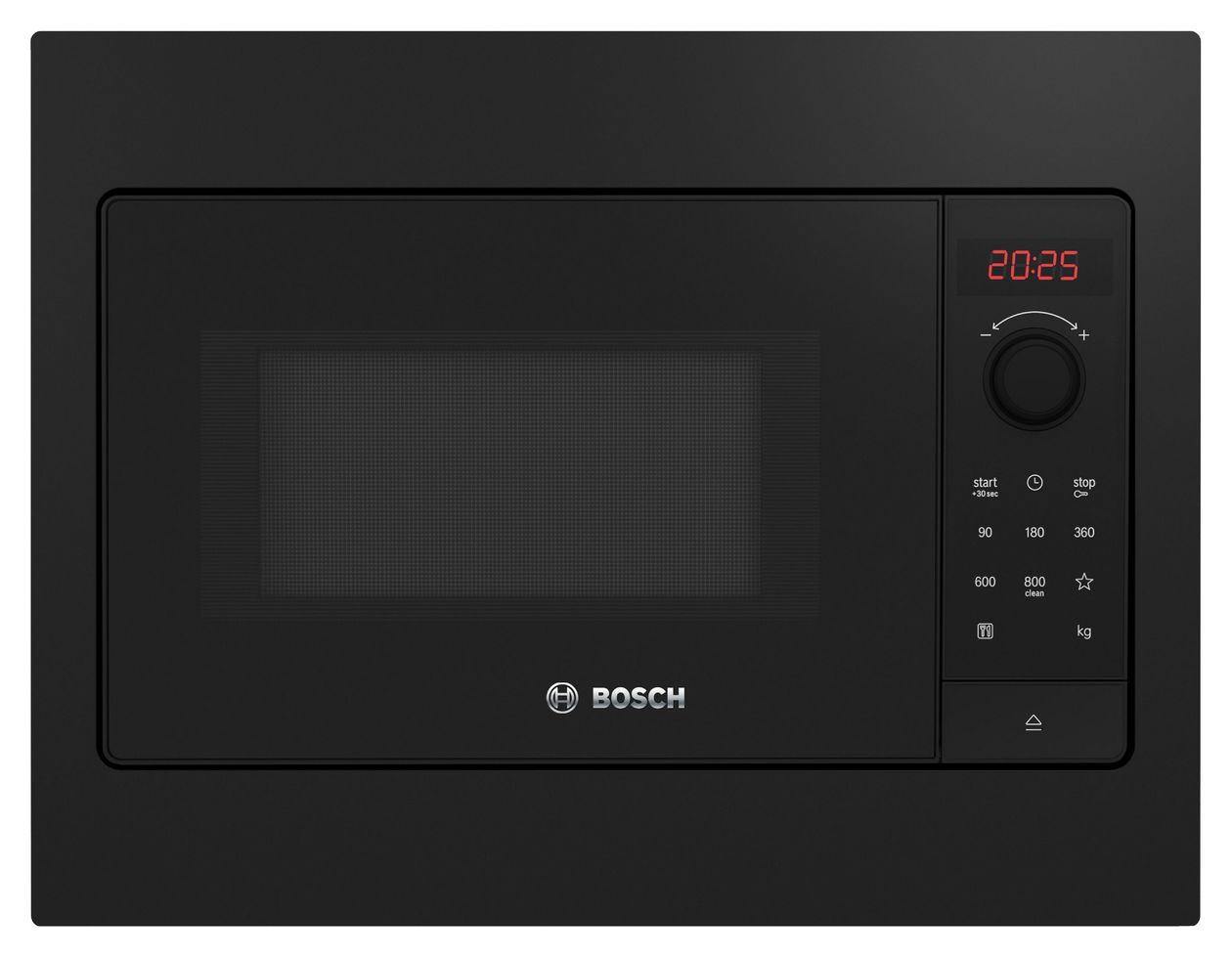 Serie 2 BFL523MB4 Einbau-Mikrowelle 800 W Größe: klein 5 Stufen (Schwarz) 