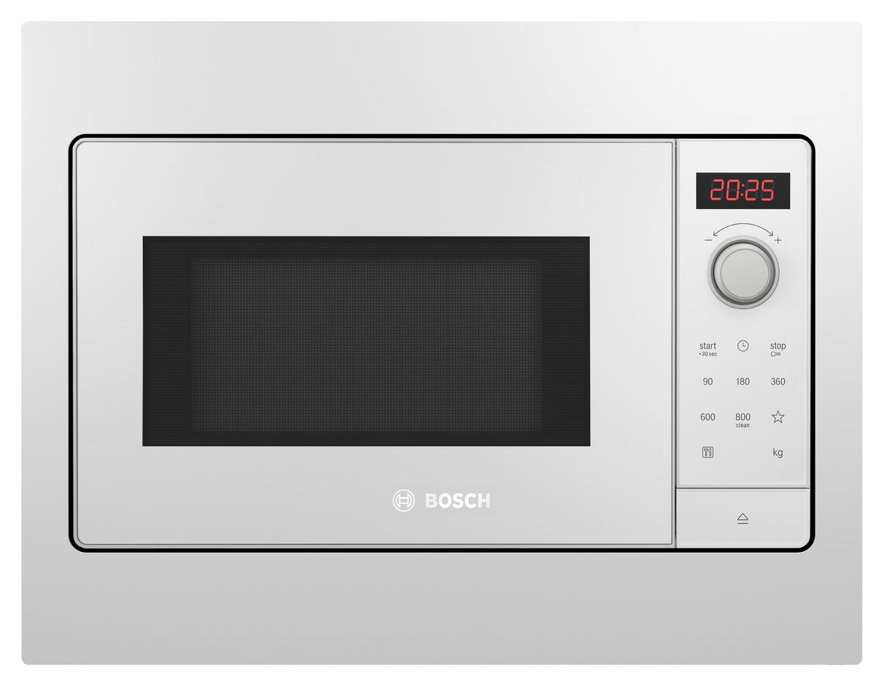 Serie 2 BFL523MW3 Einbau-Mikrowelle 800 W Größe: klein 5 Stufen (Weiß) 