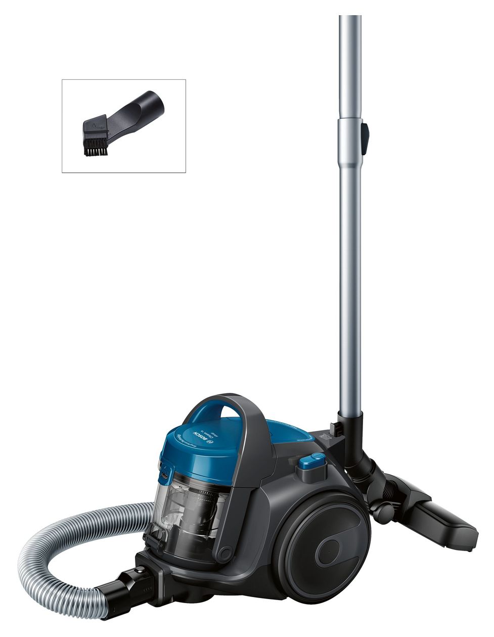 Serie 2 BGS05A220 Bodenstaubsauger Beutellos 700 W Hygienefilter  (Blau) 